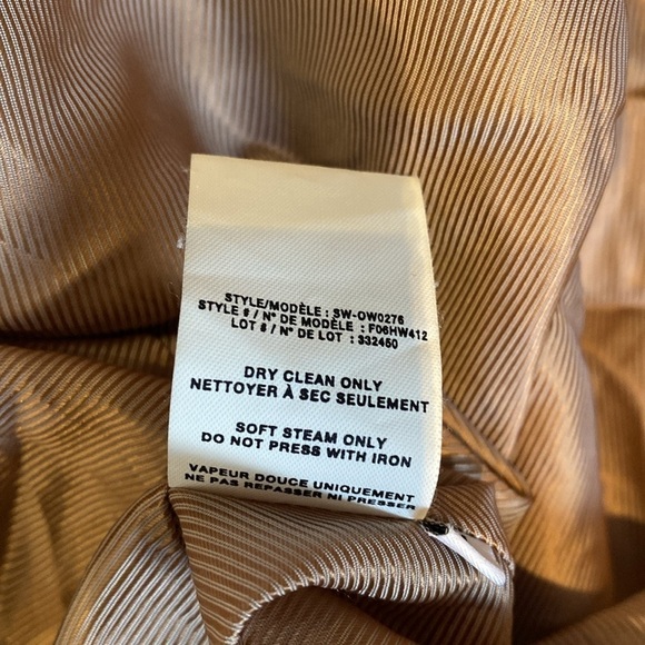 Helmut Lang camel shaggy alpaca coat medium - Picture 10 of 11